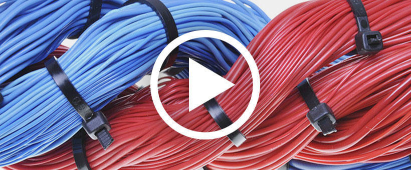 Управление кабелем и проводами в индустриальных применениях.